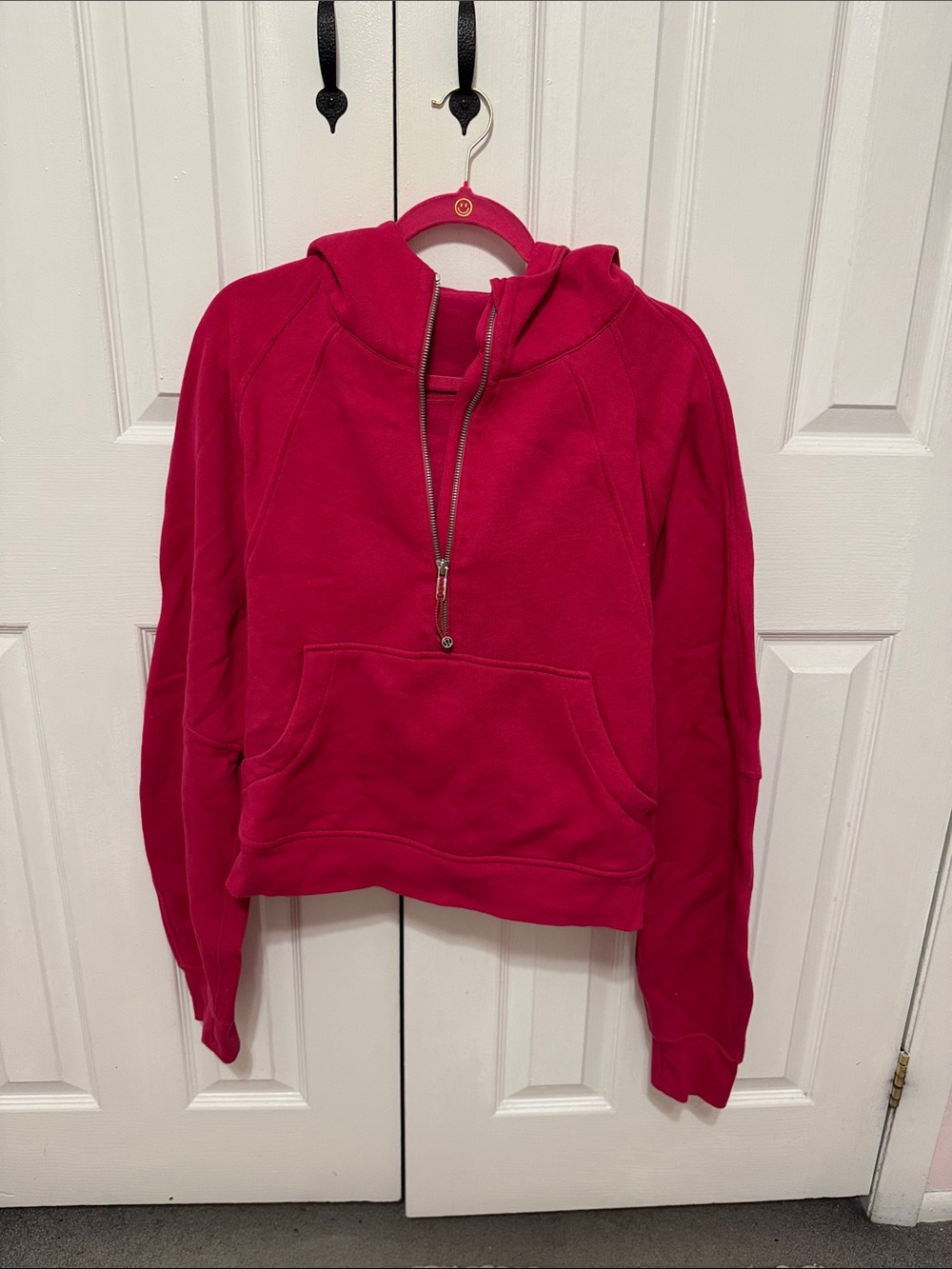 Lululemon Passionate Pink Scuba 1/2 Zip